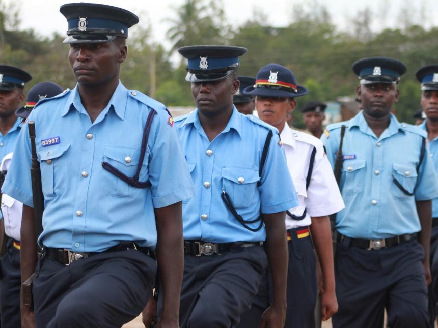 Image result for police officers in kenya