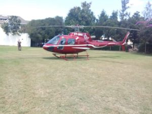 Chopper Owned By Aden Duale 