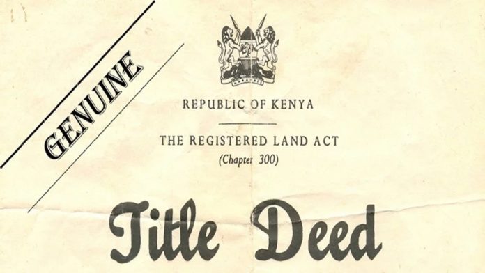 Legal Process of Buying Land in Kenya and acquiring a Title Deed