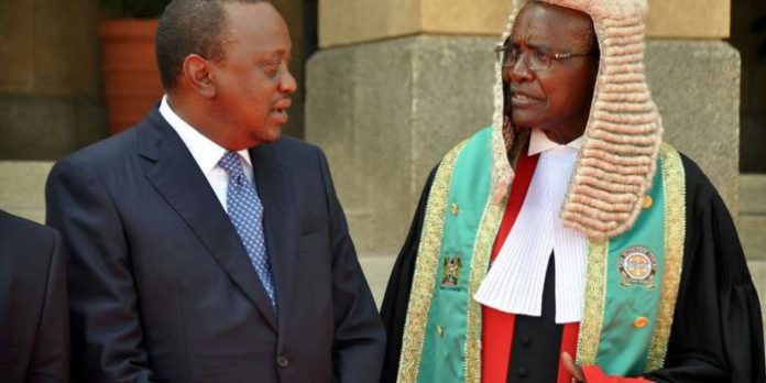 President Uhuru Can Be Impeached,  Retired CJ David Maraga Says