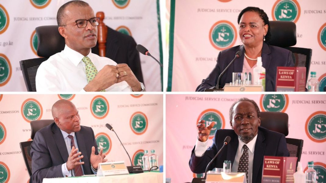 Candidates who have applied to become Kenya's next Chief Justice