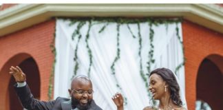 Newly weds Moji Short Baba and Nyawira Gachugi