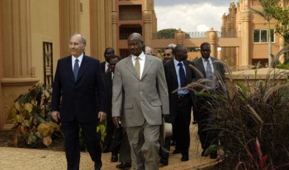 President Museveni and Aga Khan inaugurate Kampala Serena hotel