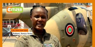 Captain Diana Aupe Naker: Meet Kenya Army’s First And Only Female Combat Pilot 