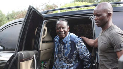 Security Detail Accorded To Raila Odinga In Kenya And Abroad
