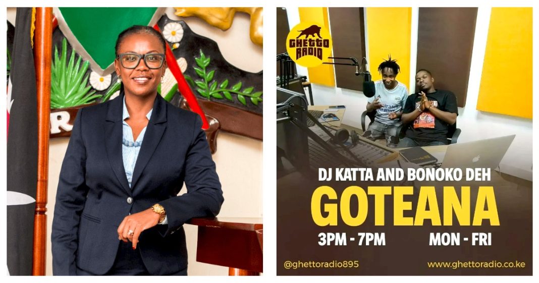 Maria Mbeneka Ghetto Radio Owner