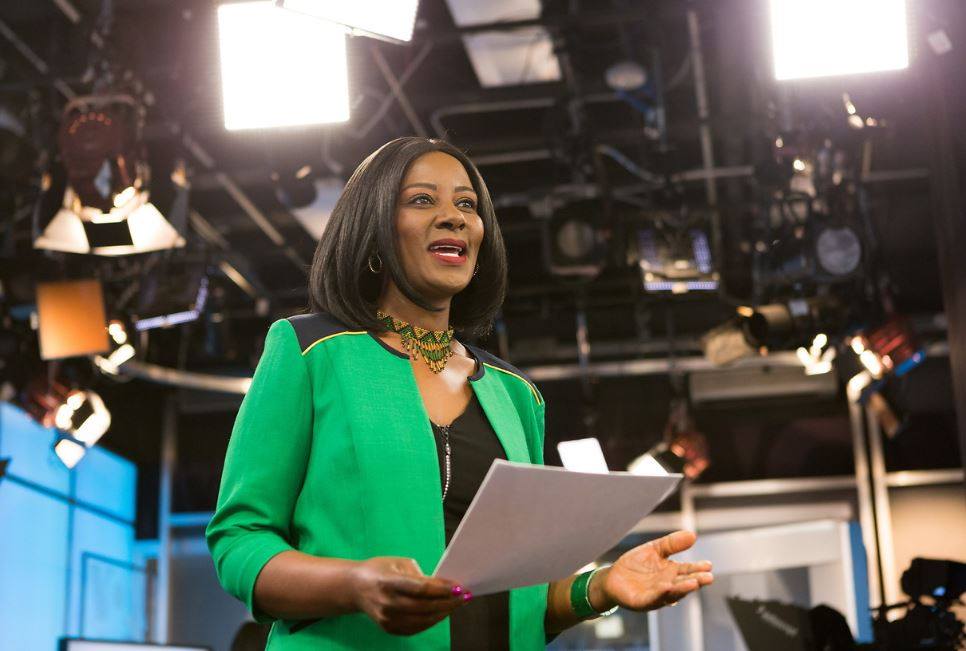 File image of VOA news anchor Esther Githui-Ewart. |Courtesy| Facebook|