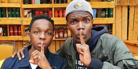 File image of Malik Lemuel alias Govi (l) and Tyler Mbaya alias Baha. |Photo| Courtesy|