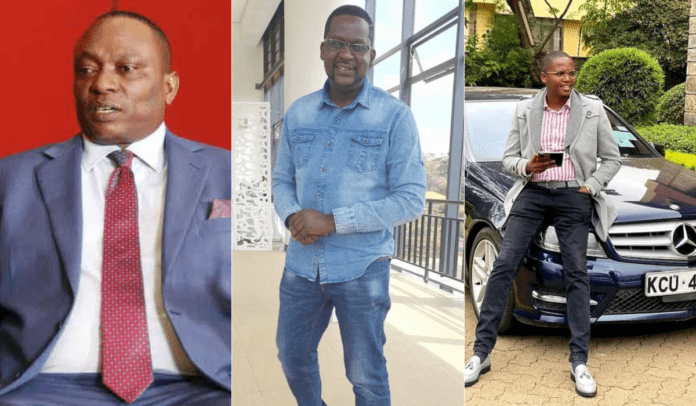 From left: Collage image of Richard Ngatia, Daniel Churchill Ndambuki, and Allan Chesang. They own some of the most popular nightclubs in Nairobi. |Photo| Courtesy|