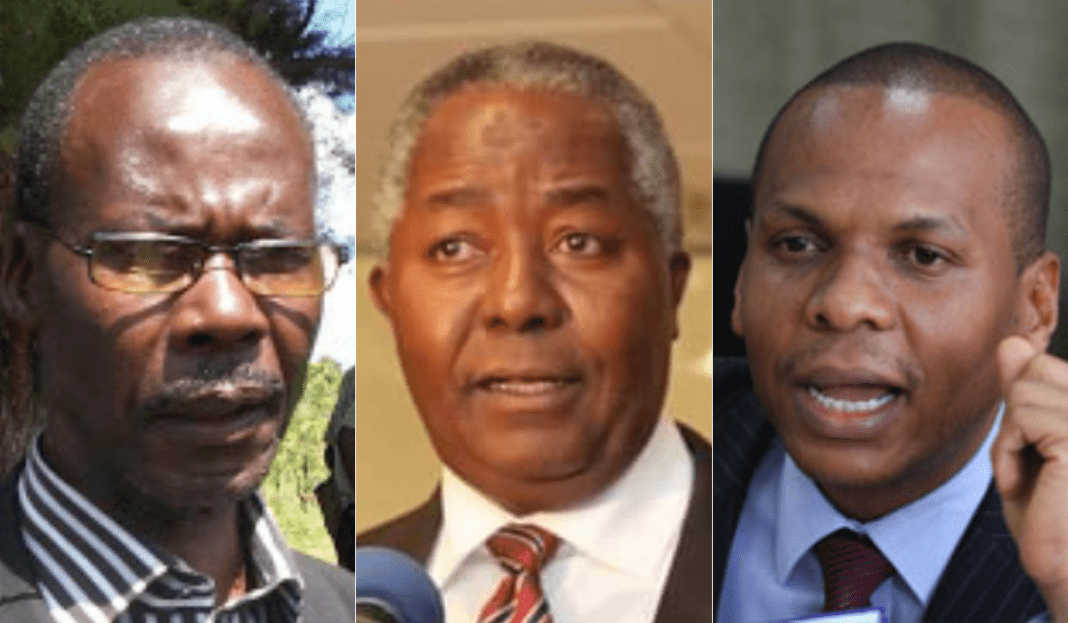 From left: Collage image of Bifwoli Wakoli, Kembi Gitura, and Danson Mungatana. |Photo| Courtesy|
