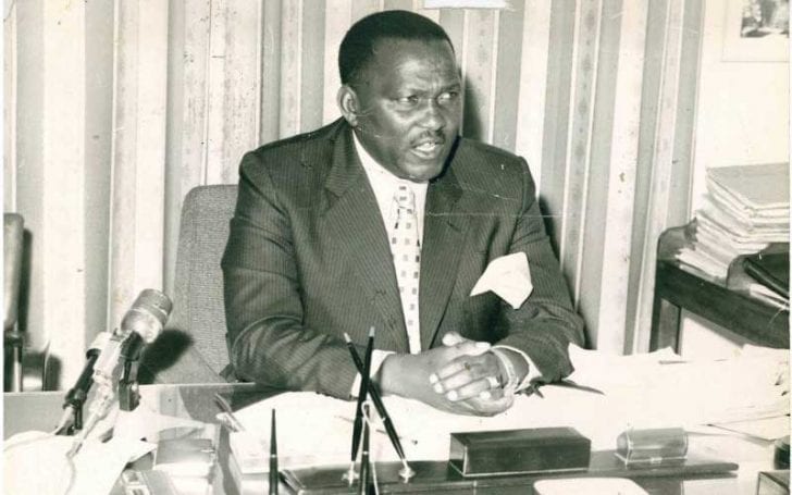 File image of Late former Cabinet Minister Paul Ngei. |Photo| Courtesy|