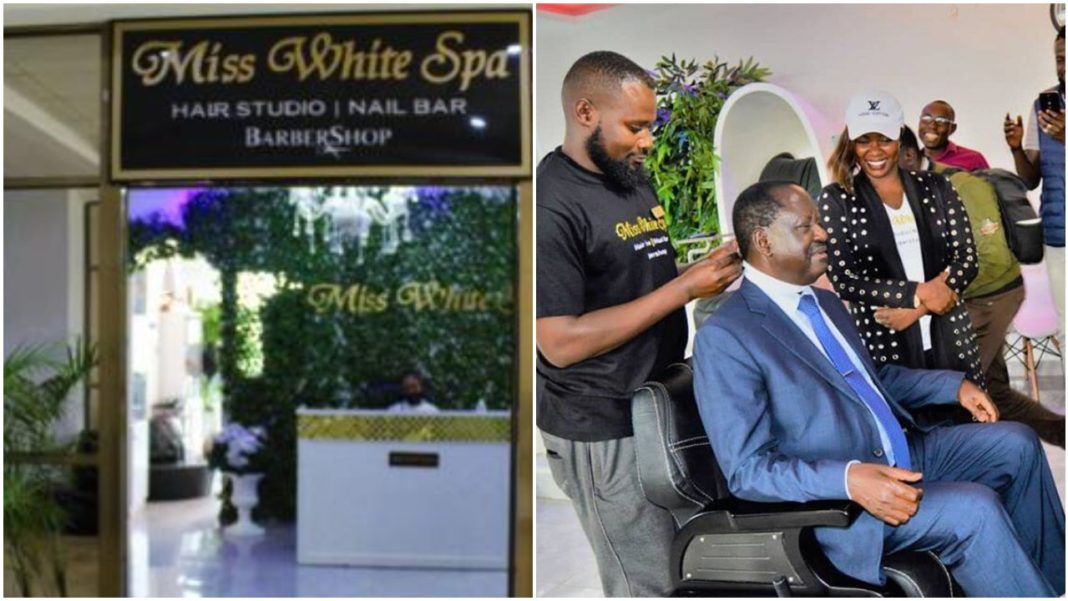 ODM MP Caleb Amisi's Ksh60 Million High-End Salon And Spa Launched by Raila