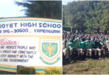 Chewoyet High School: The National School That Had A Total Of 62 Ds 
