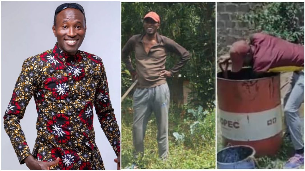 Comedian Consumator: From Being Thrown Out Off House For Failing To Pay Ksh3,000 Rent, To Taking Job As Shamba Boy To Fend For Sickly Father