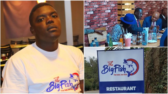 Osumo Brad: Owner Of Restaurant That Grew From A Kibanda Now Attracting Big Fish Clients