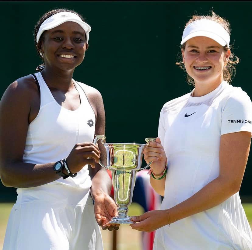 Angela Okutoyi: The First Ever Kenyan To Win A Grandslam At Wimbledon
