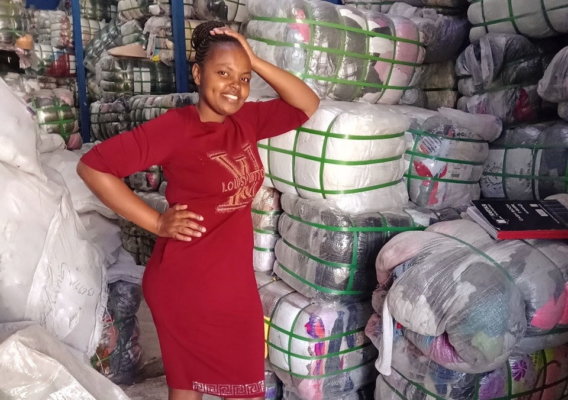 Winjoy Kananu: Boiled Eggs Hawker Now Owning Successful Mitumba Bale Business