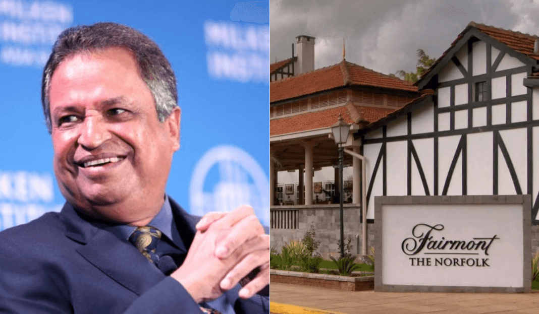 Binod Chaudhary: The Billionaire Nepalese Politician Who Owns Fairmont The Norfolk and Fairmont Mara Safari Club Hotels