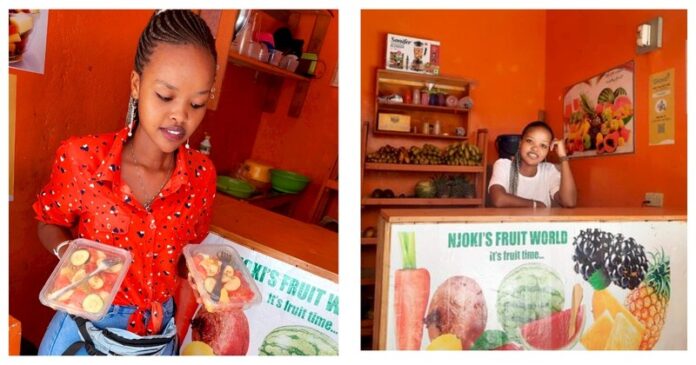 Njoki Daniel: The Kitengela Fruit Vendor Who Started Her Business With Sh500 Capital While Still In University