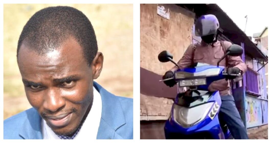 Paul Waweru: The Maths Teacher Who Invented Electric Motorbike From Recycled Laptop Batteries