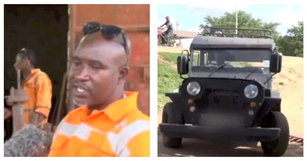 Yusuf Toya: The Form Four Leaver Who Used Recycled Metal To Build Sh1 Million Car