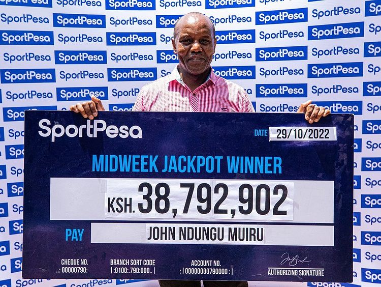 John Ndung’u: Double Blessings As Man Wins Sh38.7 Million Jackpot, Gets Lucrative Job Same Day After Two Years Of Two Year Of Joblessness