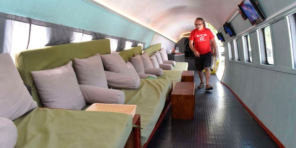 World War II Plane Bought For Ksh38,000 And Transformed Into Luxurious Restaurant