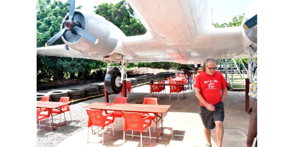 World War II Plane Bought For Ksh38,000 And Transformed Into Luxurious Restaurant