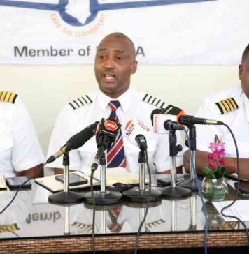 KAPLA: The Four Members Of The Pilot Association Secretariat Leading Kenya Airways Strike