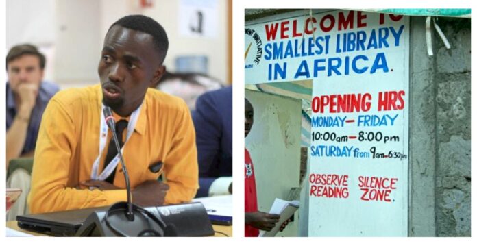 Cyril Peter Otieno: Founder Of The Smallest Library In Africa