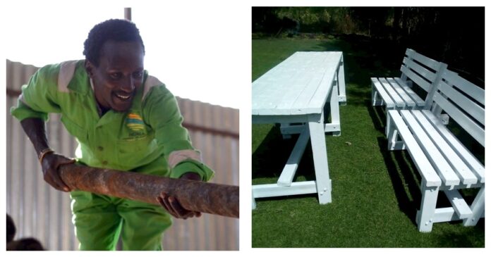 Mugo Macharia: Kenyan Entrepreneur Turning Plastics Into Furniture 