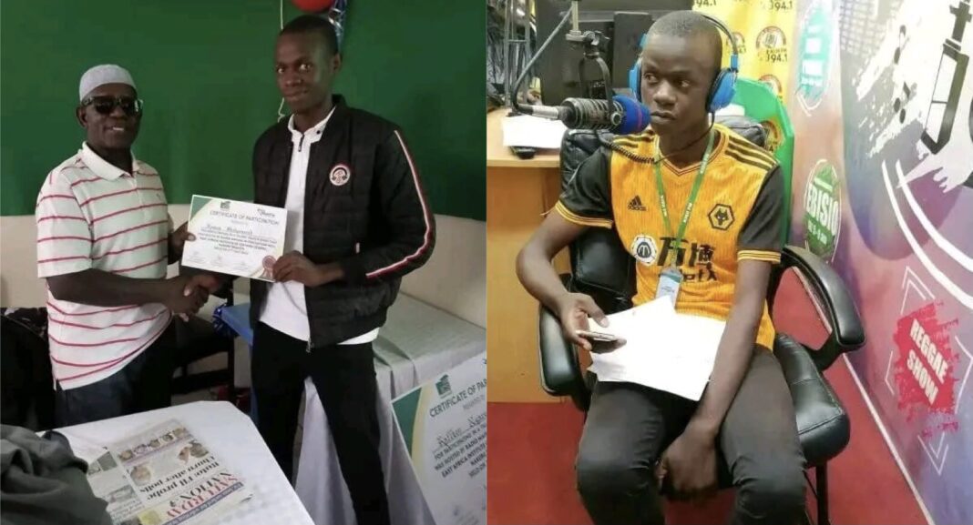 Kassim Mohammed: Poverty Hasn't Stopped 21-Year-Old From Becoming One Of The Best Football Commentators In Kenya