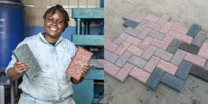 Nzambi Matee: Kenyan Woman Making Bricks, Paving Stones Out Of Plastic Waste
