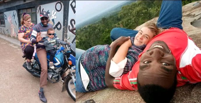 Carrey Joy: Abandoned A Luxurious Life In US, Got Married To A Boda Boda Rider In Bungoma