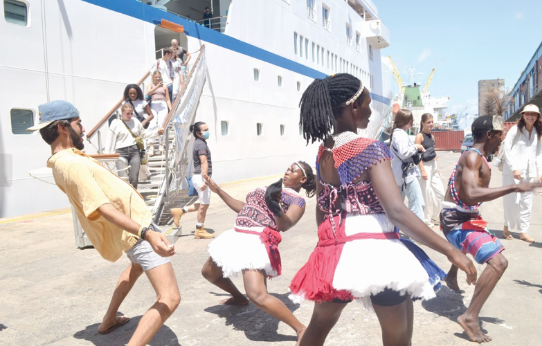 MV World Odyssey: Floating Campus With 500 Students That Docked In Mombasa