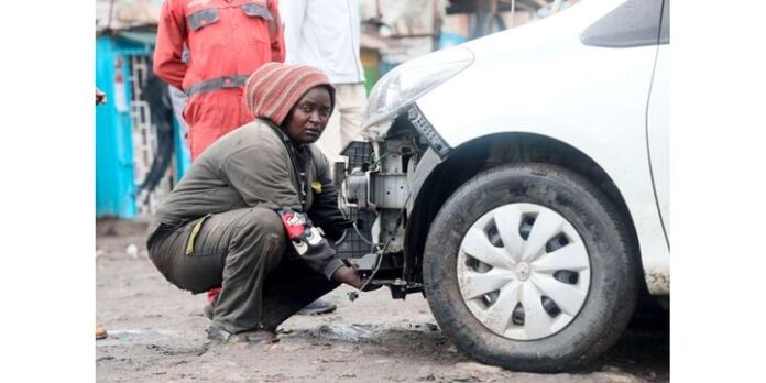 Lydia Kemunto: Kangundo Road Woman Defying Odds As An Automotive Repair Technician