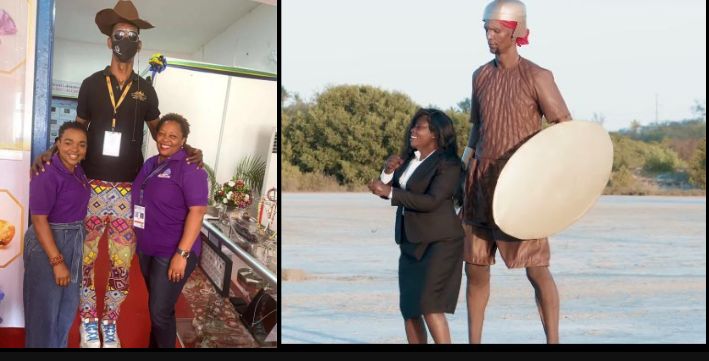 Julius Charles: One Of World's Tallest Men Who Featured On Rose Muhando's Latest Hit
