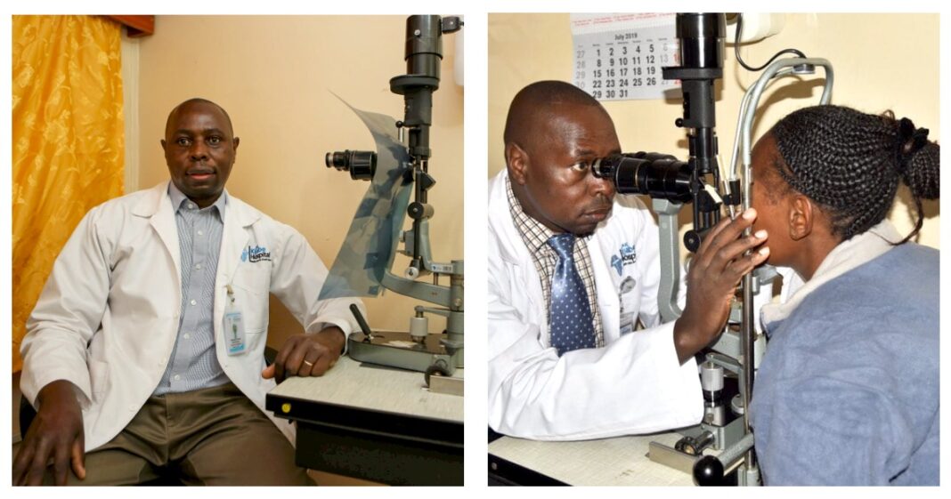 Dr. Patrick Kibe: From A Hospital Cleaner To An Eye Surgeon 