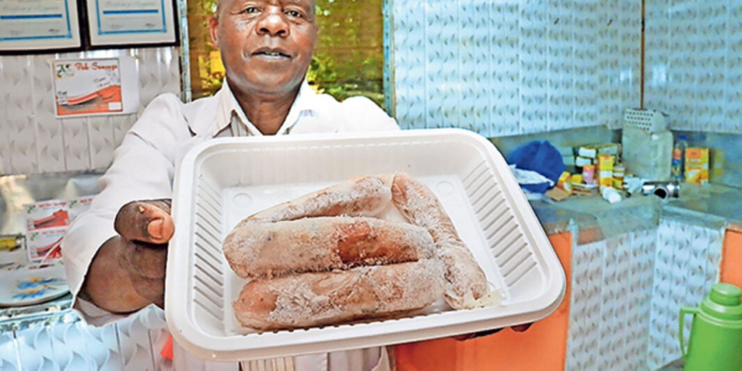 David Ruhiu: Nyandarau Native Who Discovered Gold In Fish Farming, Makes Fish Sausages That Go For Ksh1,000 Per Kg