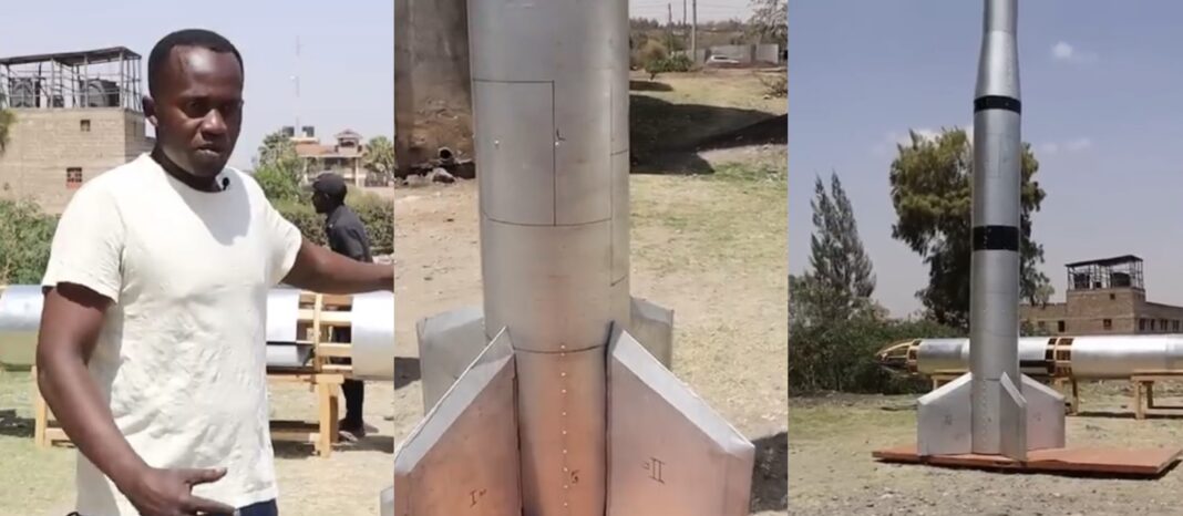 Eugene Awimbo: Rongai Man Building Rockets Costing Up To Ksh 3 Million For Educational, Leisure Purposes