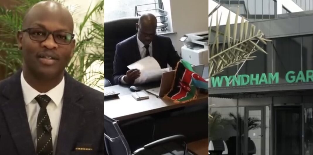 Steve Chumba: IT Graduate Who Started Career As A Doorman Now Works As General Manager At 5 Star Hotel In Azerbaijan