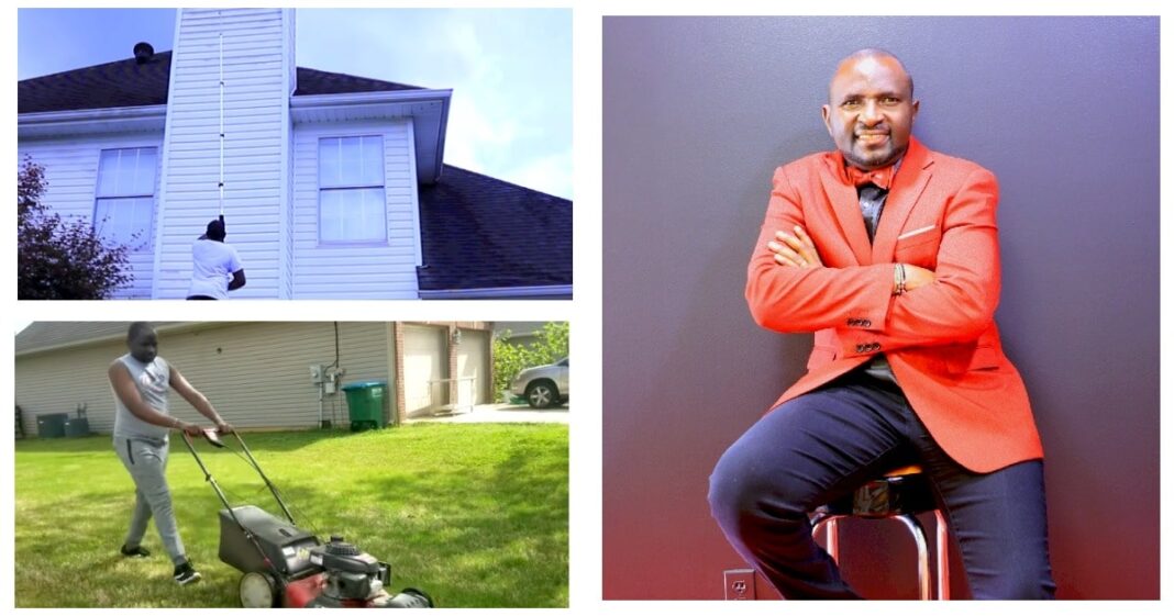Jeremy Damaris: Kenyan Media Personality Minting Money From Cutting Grass, Cleaning Houses In The US