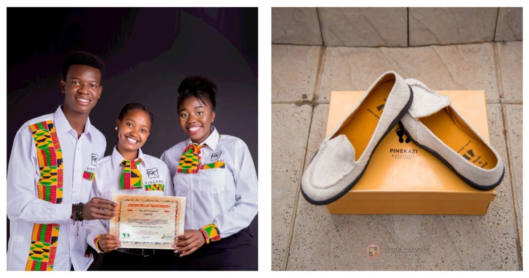 Pine Kazi: Three Kenyan Youths Turning Pineapple Waste To Fashionable Shoes