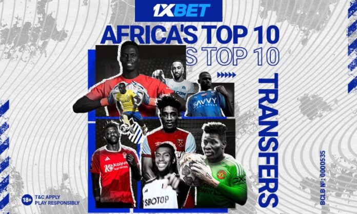 Summer madness is over: 1xBet presents top ten player transfers from Black continent