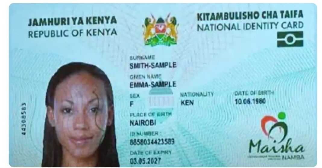 Maisha Number Details Of New Digital ID Replacing Normal IDs And