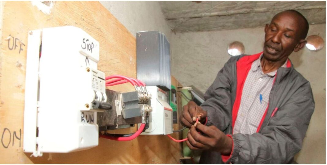 Dalton Mathenge: Jua Kali Artisan Making Profits Powering Village Using Wind Power
