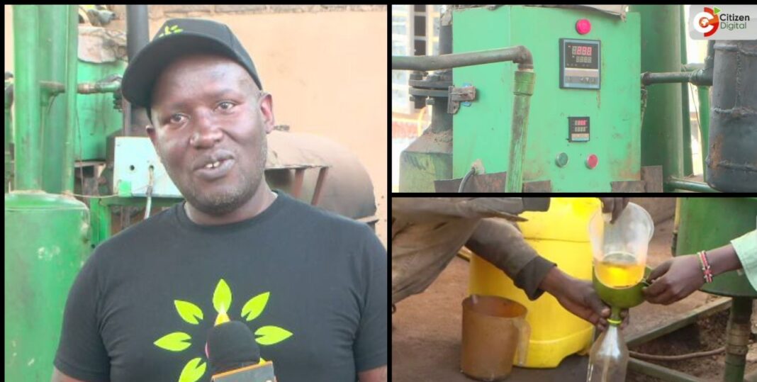 James Murichu: Innovative Murang'a Man Making Petrol From Plastics