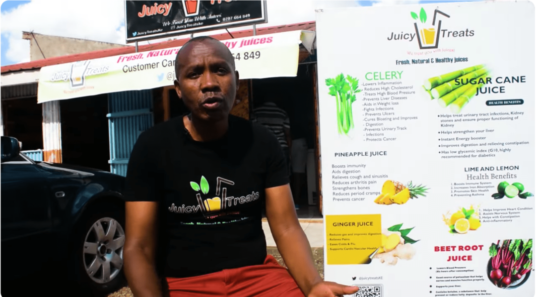 Peter Mwaniki: Son Of Mama Mboga Finds Success In Sugarcane Juice Business