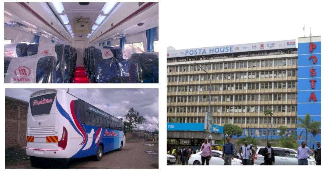 Postliner: Look At Posta Kenya Owned Buses Plying Nairobi-Kisumu- Busia Route, Fare And How To Book
