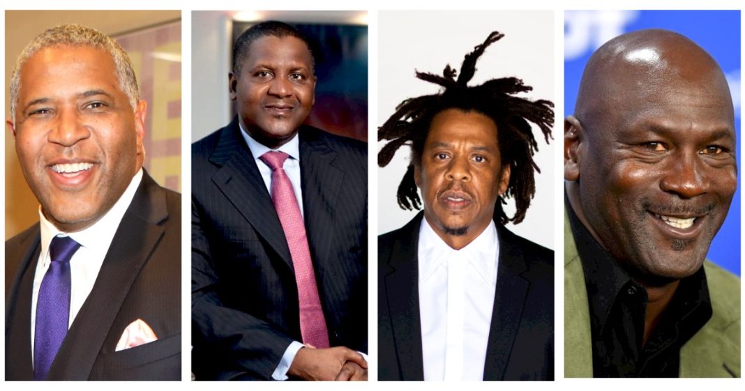 Top Ten Richest Black People In The World In 2023